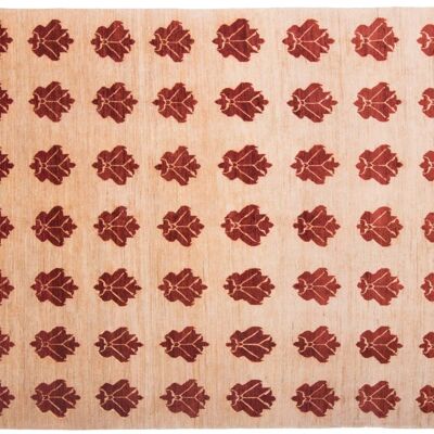 Afghan Modern Chobi Ziegler 251x172 Handgeknüpft Teppich 170x250 Grün Abstrakt Kurzflor