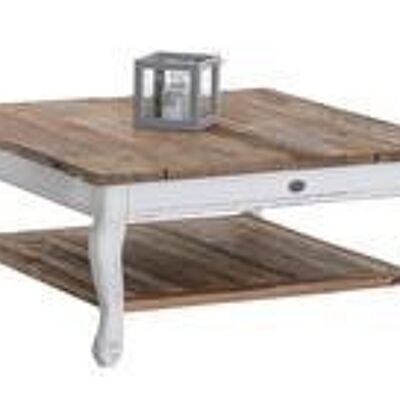 Tafel - Salontafel - Lepenhout - Massief - 90x90 , SKU1289