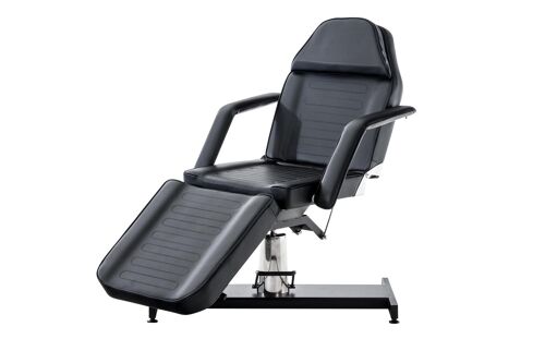 Behandelstoel - Massage - Pedicure - Verstelbaar - Comfortabel - Hydraulisch - Grijs - Zwart , SKU1348