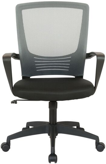 Chaise de bureau - Microfibre - Confortable - Métal - Bleu , SKU1354 7