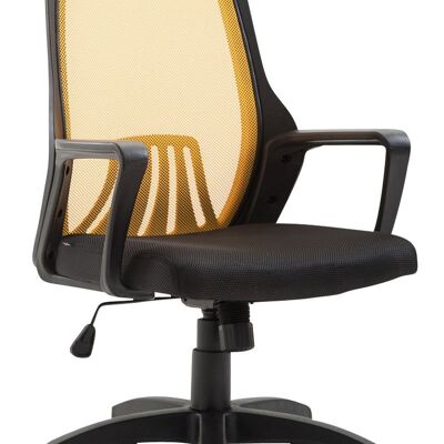 Bureaustoel - Microvezel - Comfortabel - Modern - Geel , SKU1361