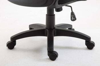 Chaise de bureau - Microfibre - Confortable - Moderne - Jaune , SKU1361 7