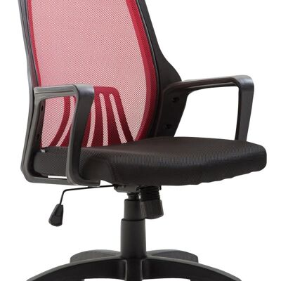 Bureaustoel - Microvezel - Comfortabel - Modern - Rood , SKU1362