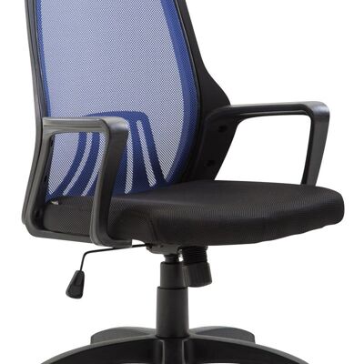 Bureaustoel - Microvezel - Comfortabel - Modern - Blauw , SKU1363