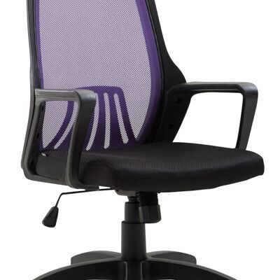 Bureaustoel - Microvezel - Comfortabel - Modern - Paars , SKU1364