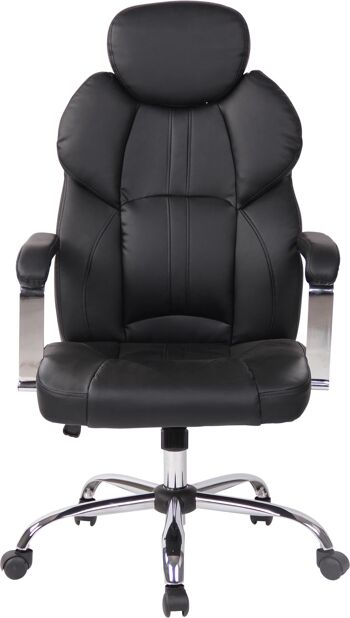 Chaise de bureau - Chaise - Bureau - Cuir artificiel - Confortable , SKU1408 2