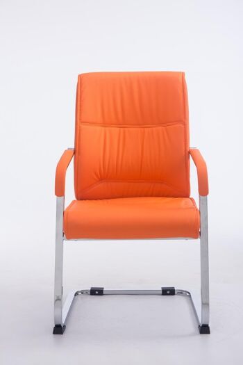 Chaise de bureau - Ergonomique - Siège confortable - Orange, SKU1412 9
