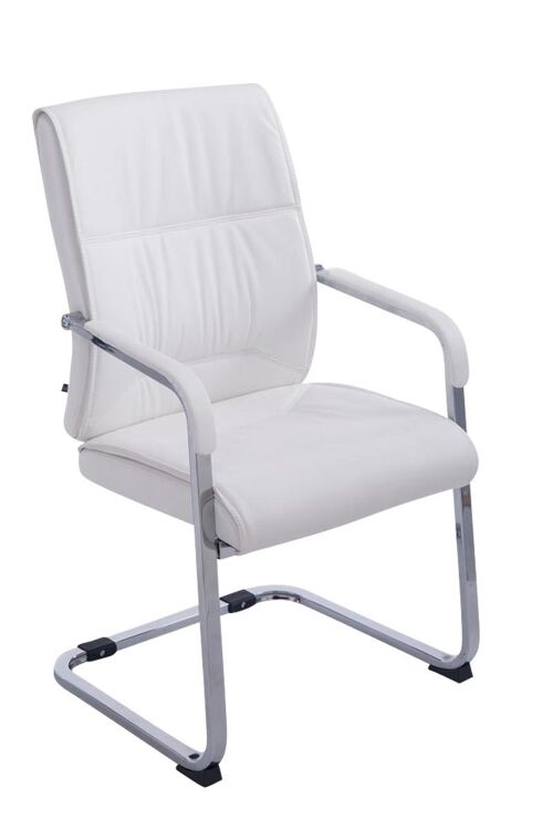 Bureaustoel - Ergonomisch - Comfortabele Zitting - Wit , SKU1413
