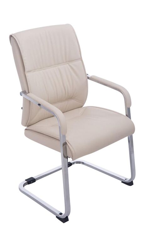 Bureaustoel - Ergonomisch - Comfortabele Zitting - Crème , SKU1414