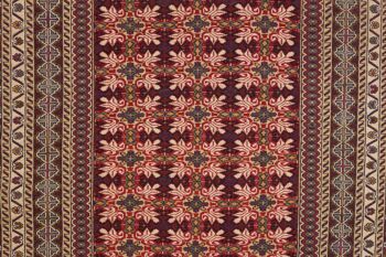 Tapis tissé à la main Afghan Mushwani Kilim 196x111 110x200 motif géométrique multicolore 5