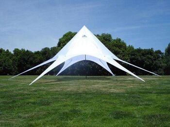 Tente - Tente étoile - 10m - Blanc , SKU1549