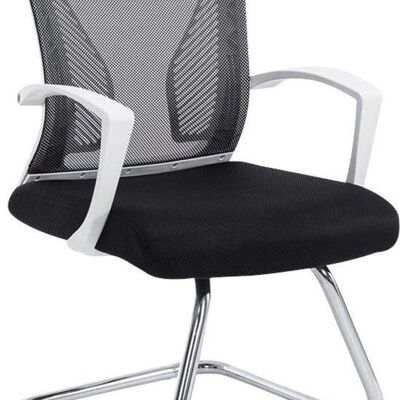 Bezoekersstoel - Comfortabel - Modern - Zwart , SKU1561