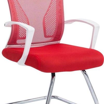 Bezoekersstoel - Comfortabel - Modern - Rood , SKU1567