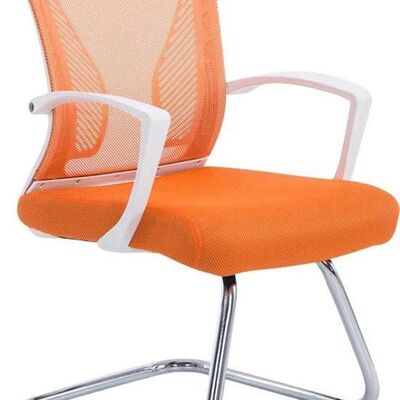 Bezoekersstoel - Comfortabel - Modern - Oranje , SKU1572
