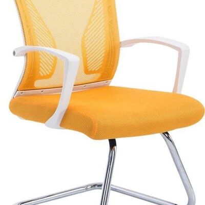 Bezoekersstoel - Comfortabel - Modern - Geel , SKU1573
