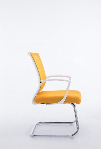 Chaise visiteur - Confortable - Moderne - Jaune , SKU1573 2