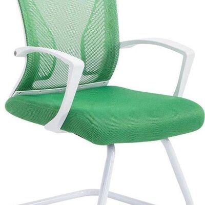 Bezoekersstoel - Comfortabel - Modern - Groen - Wit Frame , SKU1578