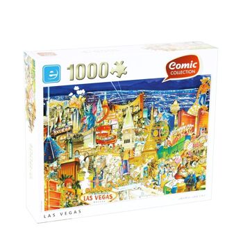 Puzzle 1000pcs Bande Dessinée Las Vegas 2