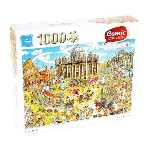 Puzzle 1000pcs Comic Roma