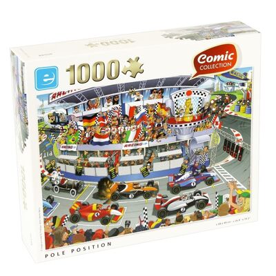 Puzzle 1000 pezzi Comic Pole Position