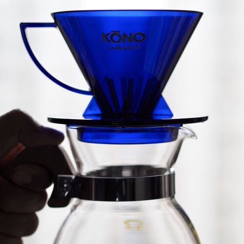 Kono - Filter Coffee Dripper - Clear Blue
Regular price , SKU100