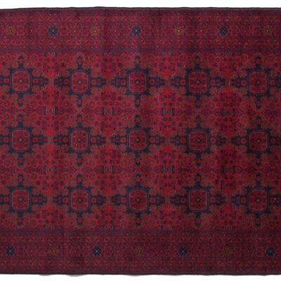 Tapis Afghan Khal Mohammadi 292x200 noué main 200x290 rouge, oriental, poils courts