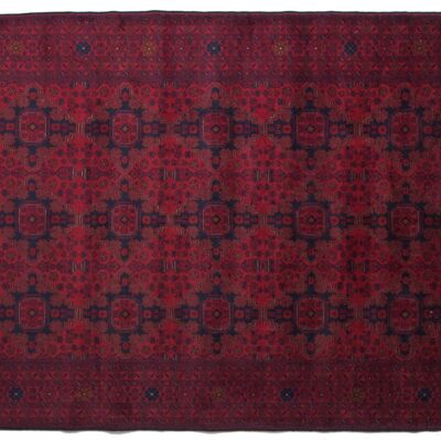 Afghan Khal Mohammadi 292x200 Handgeknüpft Teppich 200x290 Rot Orientalisch Kurzflor