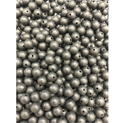 RIG MAKING BEADS (8MM 1000 PACK) SEA GAME COARSE FLOAT FISHING (Range of colours) - Black