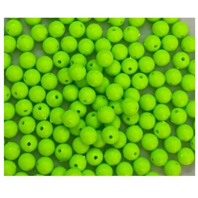 RIG MAKING BEADS (8MM 1000 PACK) SEA GAME COARSE FLOAT FISHING (Range of colours) - Green