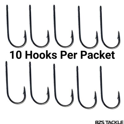 Koike Wide Mouth Specimen Hooks (10 Pack) sizes 1/0-6/0 1