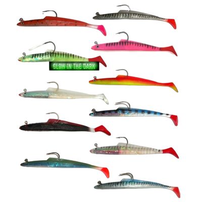 Koike Awol Lures - Silver/Red 40142 - 6"