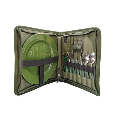 NGT Unisex's Day Cutlery Plus Set, Green, One Size