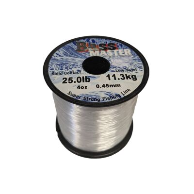 Bass Master 25lb 11.3kg Super Strong Fishing Line