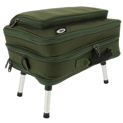 NGT Carp Case System PLUS Bivvy Table Tackle Box and Two Tier Bag System 612 PLUS