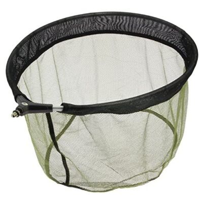 NGT Unisex's Deluxe Match Pan Landing Soft Mesh Carp Fishing Net, Green, 50 x 40 x 25 cm