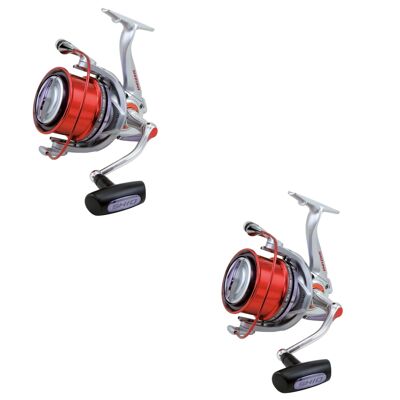 2x Shizuka SK10 Lineaeffe Fishing Reel 8000 Bottom Surfcasting Sea