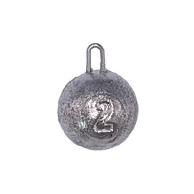 BZS SEA Fishing Weights Cannonball Style Pack of 10 - 1oz 2oz 3oz 4oz 5oz 6oz 8oz 12oz 16oz - 2oz