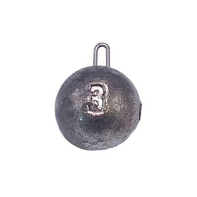 BZS SEA Fishing Weights Cannonball Style Pack of 10 - 1oz 2oz 3oz 4oz 5oz 6oz 8oz 12oz 16oz - 3oz
