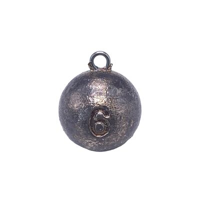 BZS SEA Fishing Weights Cannonball Style Pack of 10 - 1oz 2oz 3oz 4oz 5oz 6oz 8oz 12oz 16oz - 6oz