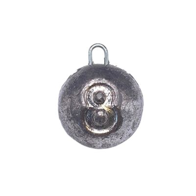BZS SEA Fishing Weights Cannonball Style Pack of 10 - 1oz 2oz 3oz 4oz 5oz 6oz 8oz 12oz 16oz - 8oz