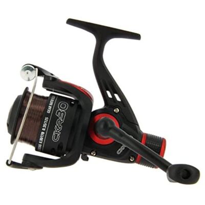 CKR30 Match & Coarse Fishing Reel With Rear Drag Pre Loaded With 8lb Line