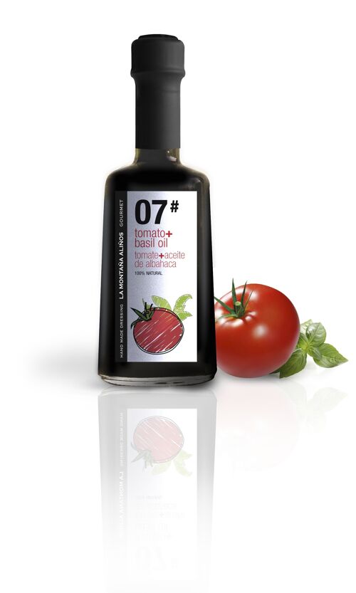 07 Aliño de tomate + aceite  de albahaca