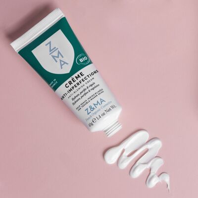 Anti-Imperfections Cream 40ml ORGANIC (hydrates, purifies, regulates) for oily and/or acne-prone skin