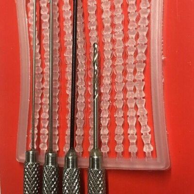 BZS BAIT STAINLESS BAIT NEEDLE SET WITH Super Soft Hair Stops
