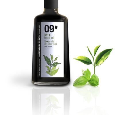 09 Aliño de té + aceite de oliva de albahaca