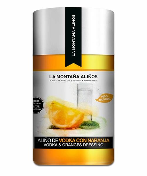 Aliño de vodka naranja