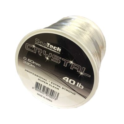 SeaTech Crystal Extra Strong Fishing Line - 40lb 330m