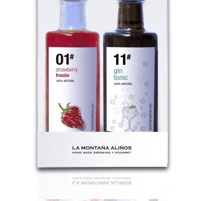 Confezione degustazione di condimenti gourmet x 2