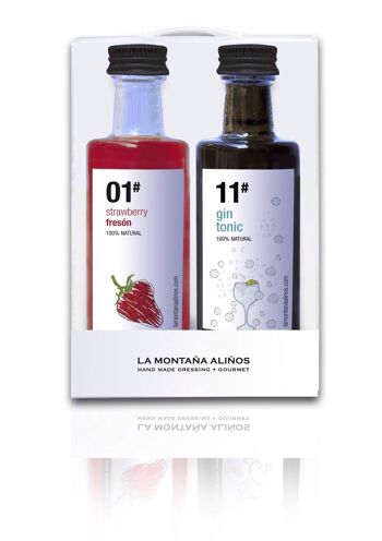 Pack dégustation de vinaigrettes gourmandes x 2