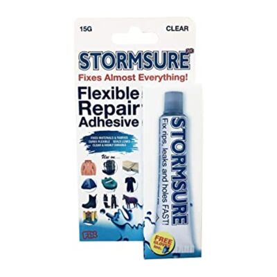 Stormsure Flexible Repair Adhesive 15g tube Transparent